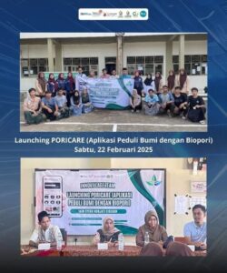 Jurusan Tadris Biologi Mempersembahkan Karya Mahasiswa Yaitu PORICARE