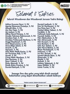 Wisuda Sarjana 25 Mei 2023