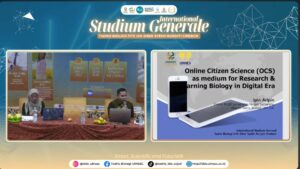 Jurusan Tadris Biologi gelar Visiting Lecture: “Online Citizen Science (OCS) as medium for Research & Learning Biology in Digital Era "