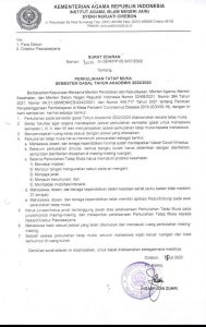 Perkuliahan Tatap Muka Semester Ganjil TA. 2022/2023