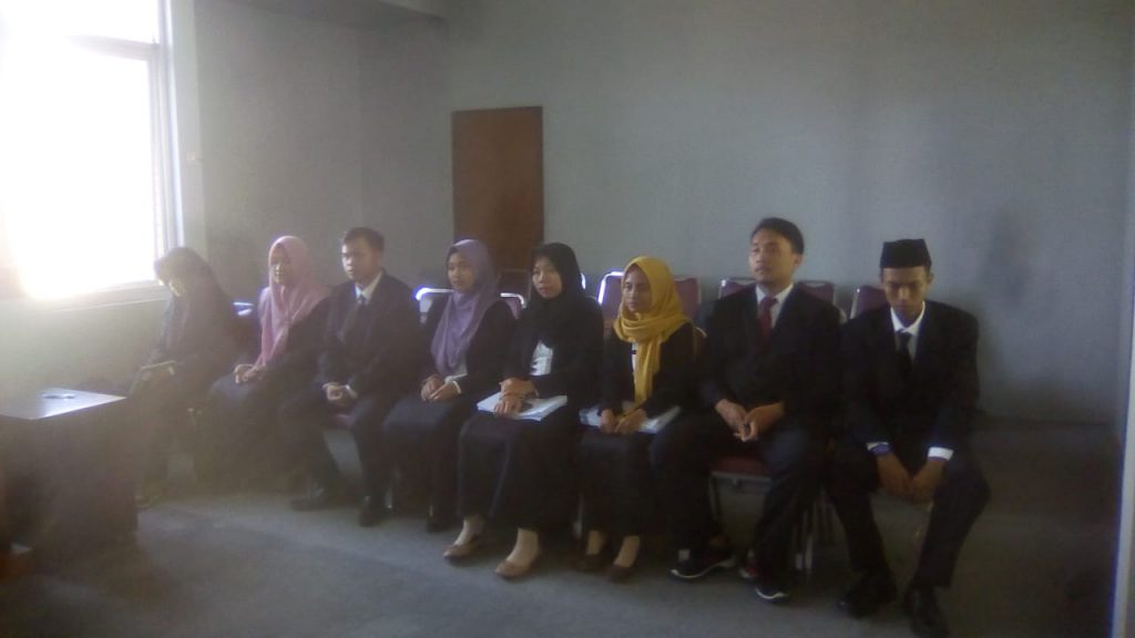 Sidang Munaqosyah Jurusan Tadris Biologi Gelombang 21