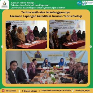 Asesmen Lapangan Akreditasi Prodi Tadris Biologi Tahun 2024