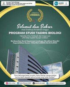 Jurusan Tadris Biologi FITK IAIN Syekh Nurjati Cirebon Berhasil Meraih Predikat Unggul