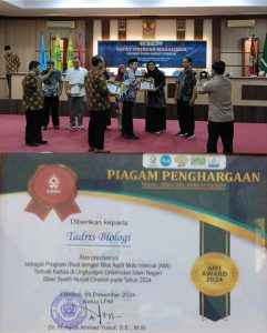 Jurusan Tadris Biologi FITK IAIN Syekh Nurjati Cirebon Raih Predikat Terbaik ke-2 dalam Audit Mutu Internal 2024