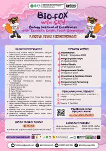 Bio Fox 2023, HIMBIO Jurusan Tadris Biologi IAIN Syekh Nurjati Cirebon