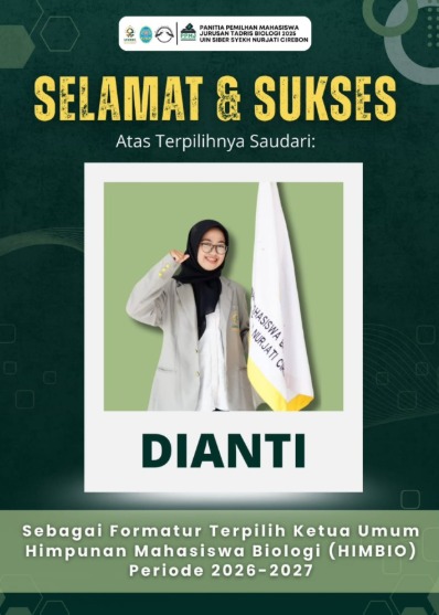 Tonggak Baru HIMBIO: Dianti Terpilih Sebagai Ketua Umum Periode 2026–2027