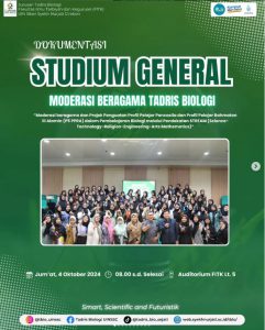 Studium General "Moderasi Beragama", Jurusan Tadris Biologi FITK UIN Siber Syekh Nurjati Cirebon